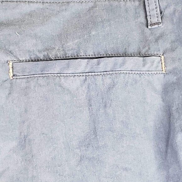 Levis Silvertab Shorts Mens Size 36 Cotton Cargo Blue Flat Front Canvas - Picture 8 of 10